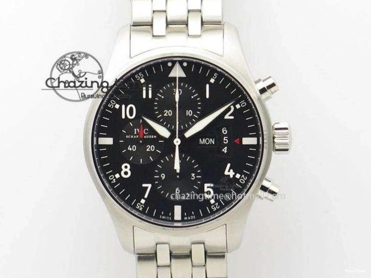 MIROTIME 0226 Big Pilot Real PR 2016 IW500917 RG ZF Best Edition Gray Dial On Brown Leather Strap A Modern 7290